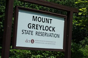 Entering the mountain park