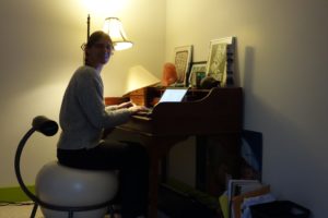 Writing this blog in our "new house" in Heath, MA
