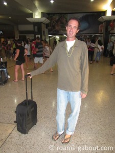 Sending Mark off from Tahiti to the US for surgery and treatment