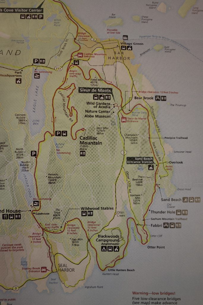 The Park Loop Road in Acadia National Park, ME Roaming About