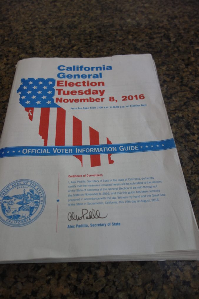 Election Day in the USA 17 Propositions in California Roaming About